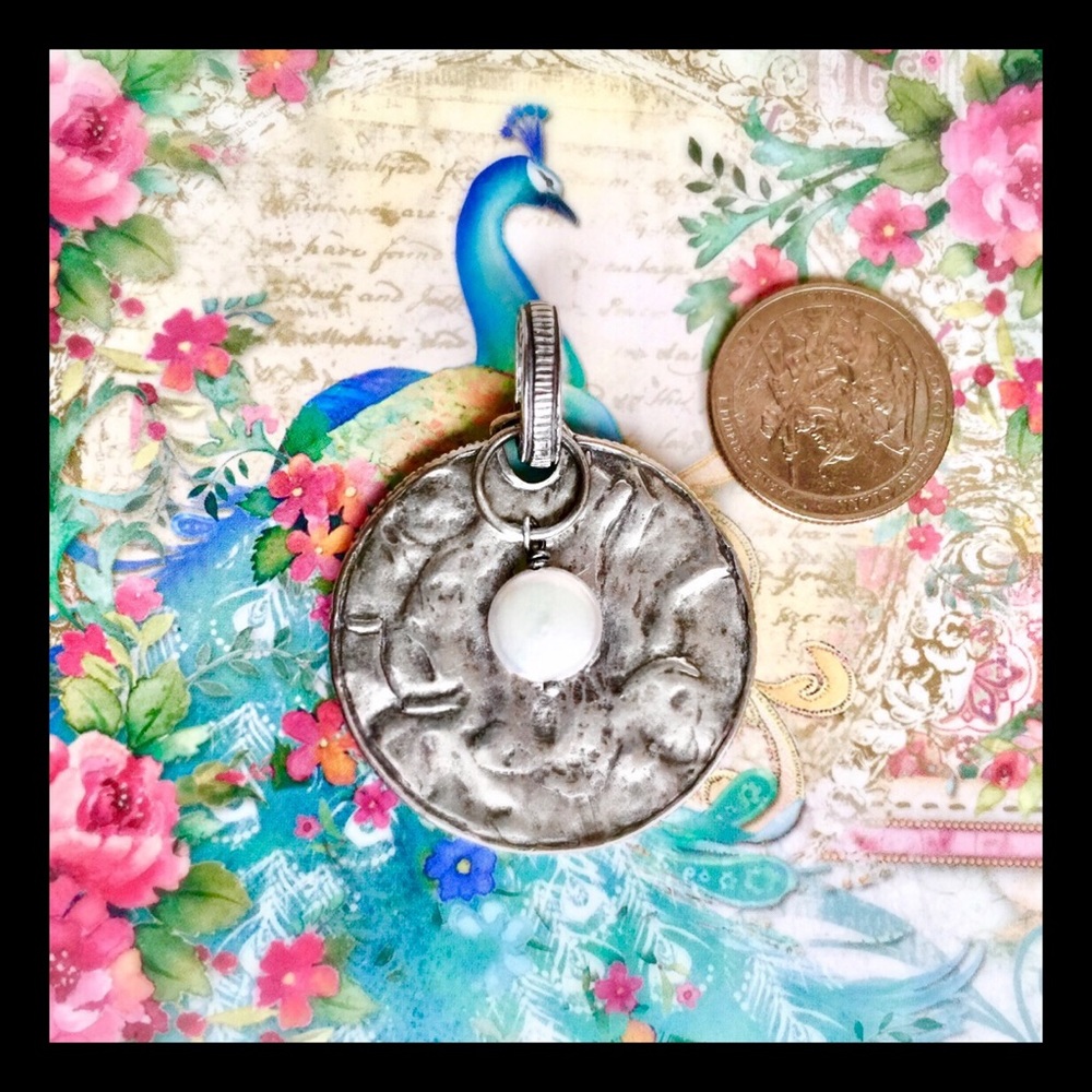 Silpada sterling & pearl pendant - Picture 3 of 3